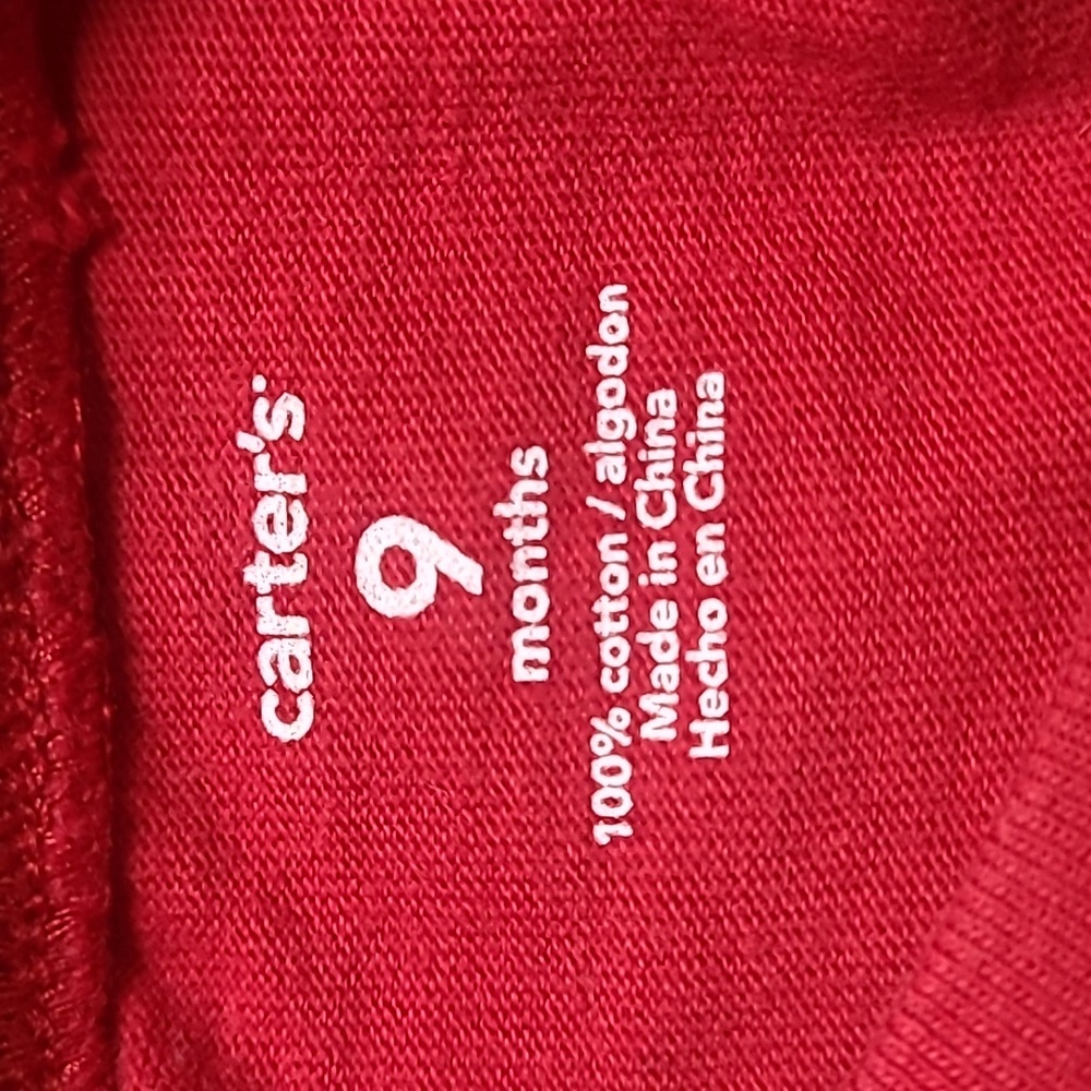 LITTLE BOY'S CARTER'S TEDDY BEAR ONESIE - Picture 2 of 7